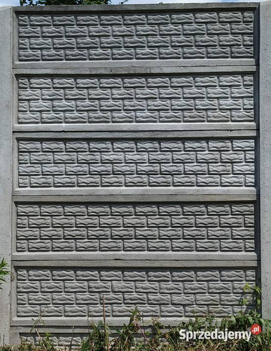 Ogrodzenie betonowe ogrodzenia przęsła Dwikozy