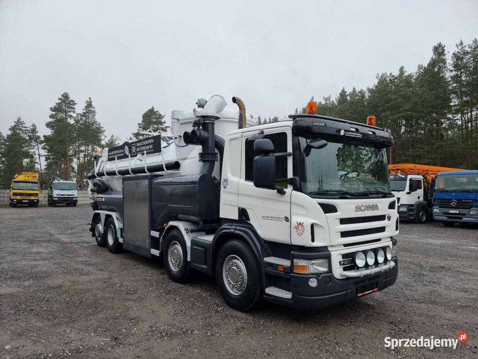 Scania Ładowarka próżniowa ssąconadmuchowa