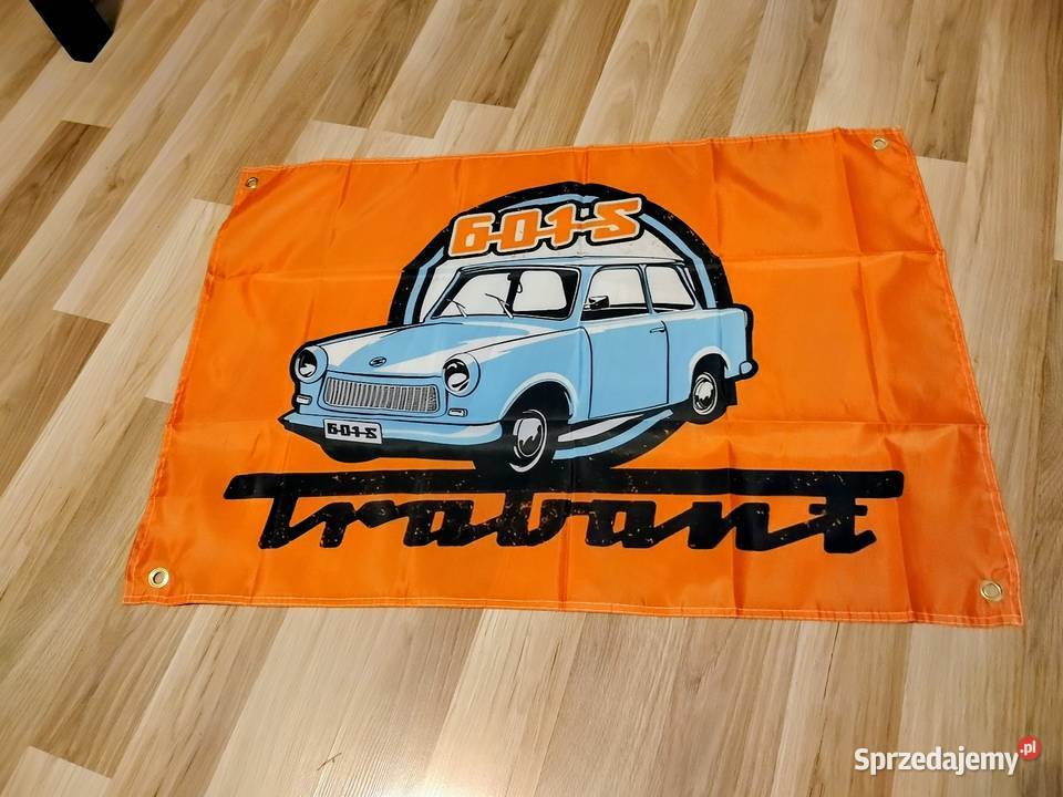 Baner materiałowy 90x60 Honda Alpina VW Wartburg wielkopolskie Gniezno