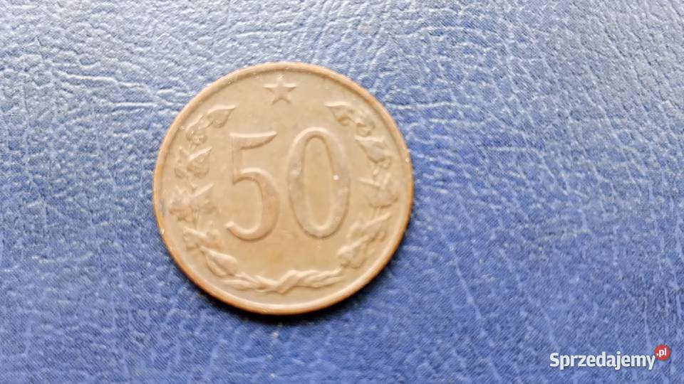 Stare monety 50 halerzy 1969 Czechosłowacja Kolekcje Lesko