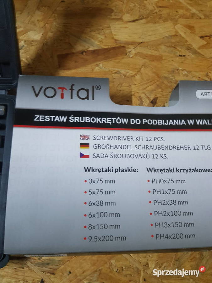 ŚRUBOKRĘTY ŚLUSARSKIE WKRĘTAKI DO PODBIJANIA 12 Ręczne Głogowa sprzedam