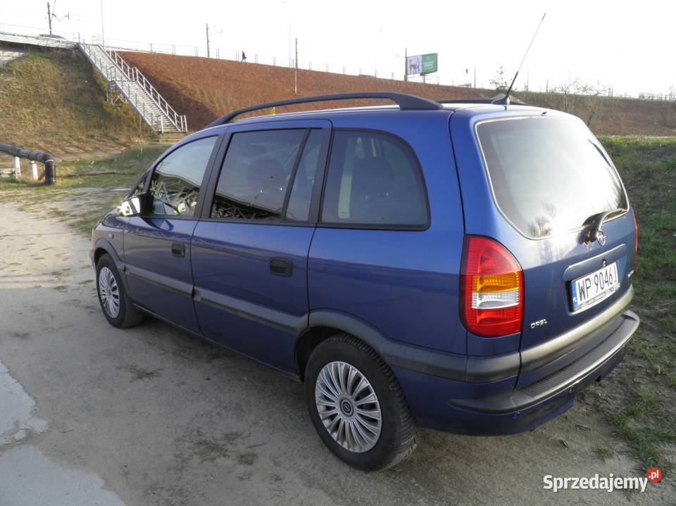 Opel Zafira A 2002r 22 benzyna gaz komputer pokładowy mazowieckie Płock sprzedam