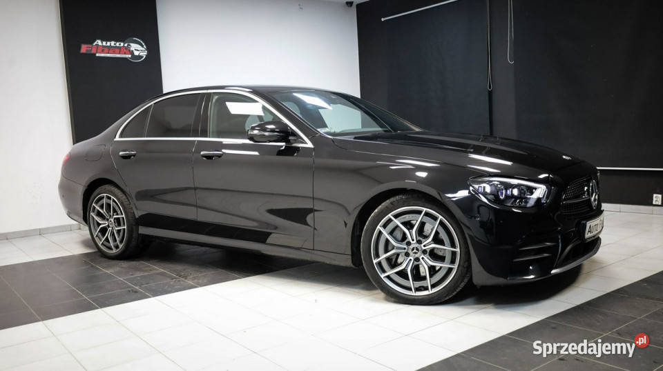 Mercedes E 220 e220d4MaticAMGSalon PolskaI Zarejestrowany w Polsce Mercedes-Benz Konstantynów Łódzki