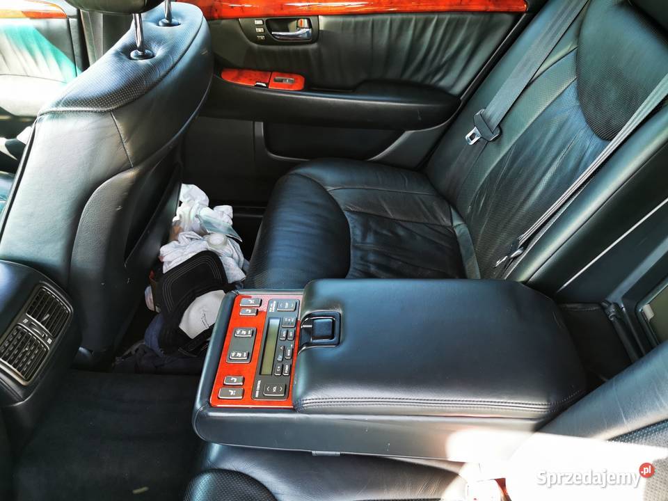 Lexus LS 430 polift wersia RHD srebrny Wrocław
