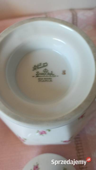 Dzbanek do herbaty Rosenthal Maria Różyczki Gdańsk