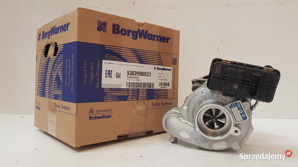 Nowa turbosprężarka BorgWarner KKK 53039980523 Siedlce