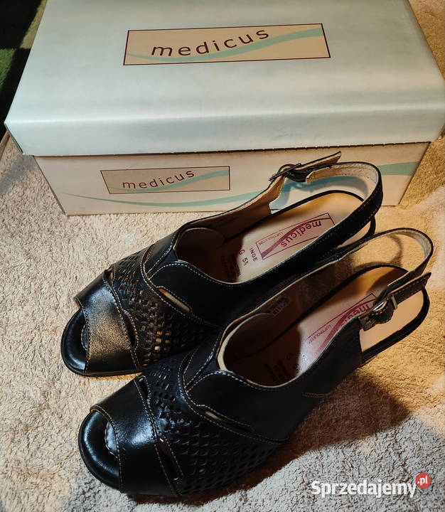 Sandały skórzane damskie Medicus INGE Lublin