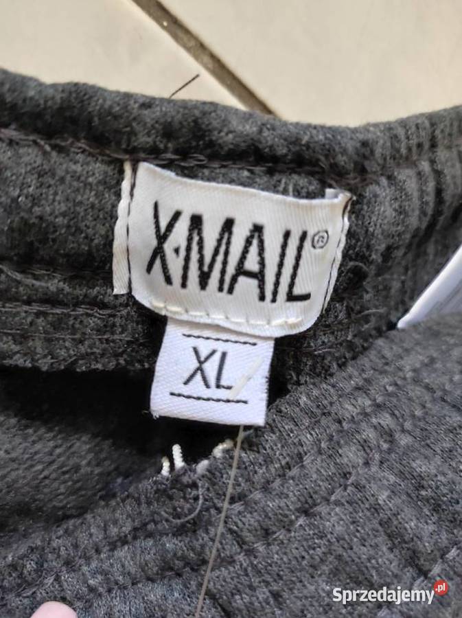 XL XXL spodnie dresowe dres męskie szerokie duże
