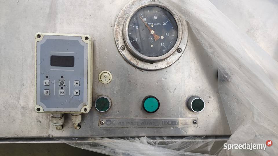 Chłodnia do mleka AlfaLaval HCAC3000 Zbiorniki Brzostów