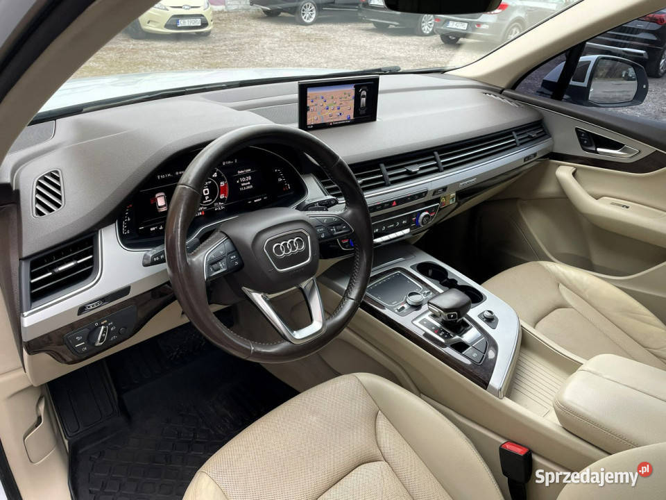 Audi Q7 7Osobowa 4x4 HAK LED Klima Navi Tempomat isofix Bydgoszcz sprzedam