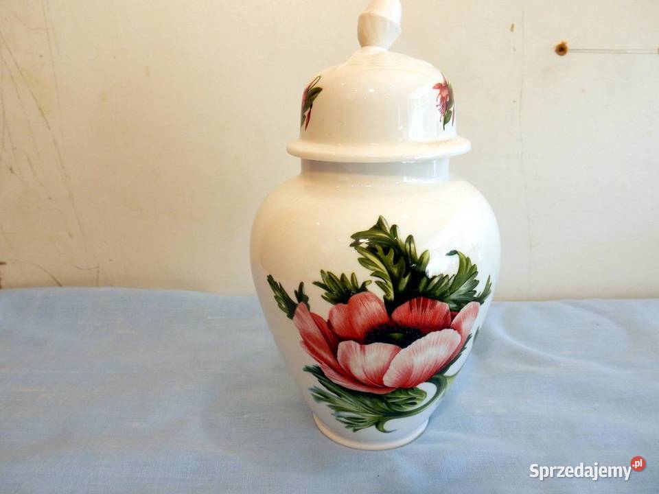 Dekoracyjny pojemnik na bibeloty Porcelana Piła