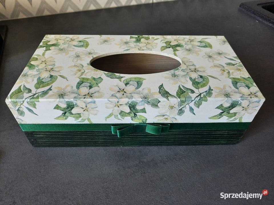 Chustecznik drewniany handmade Pozostałe Kędzierzyn-Koźle sprzedam