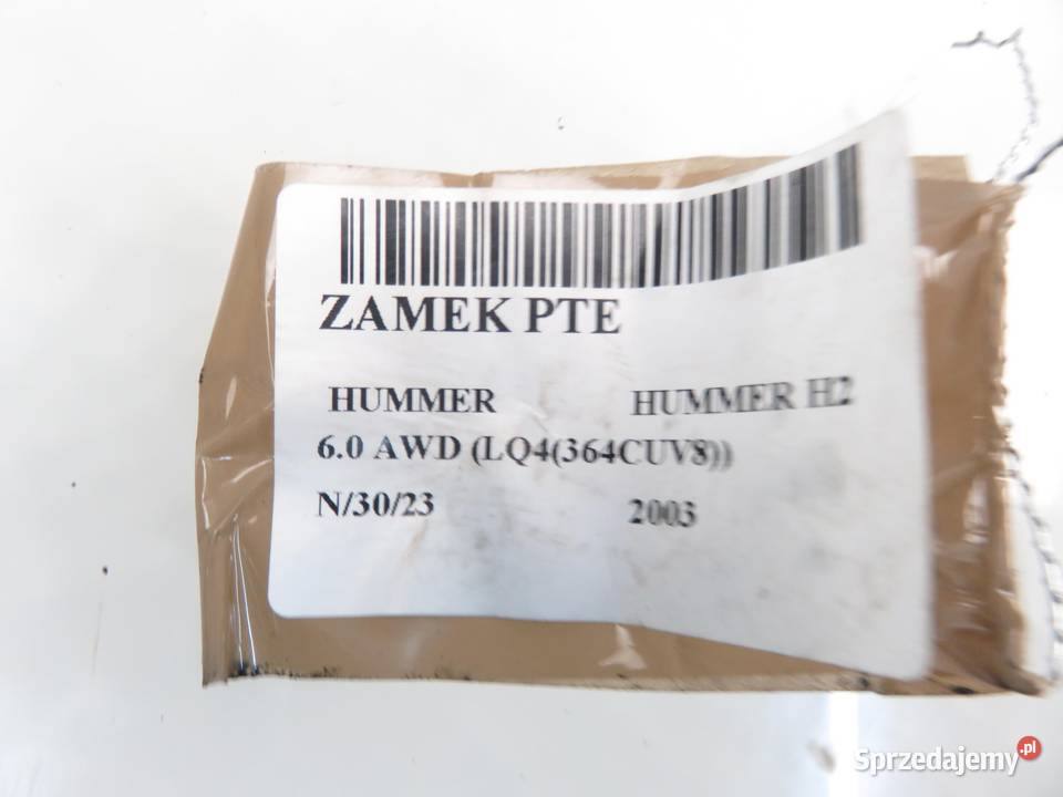 ZAMEK PRAWY TYLNY HUMMER HUMMER H2 R15182171