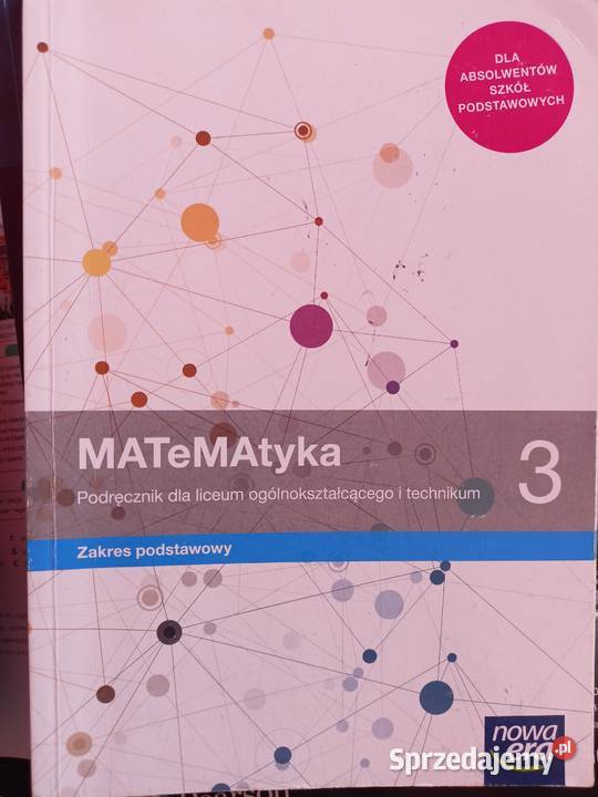 Matematyka 3 podstawa używane podręczniki szkolne księgarnia