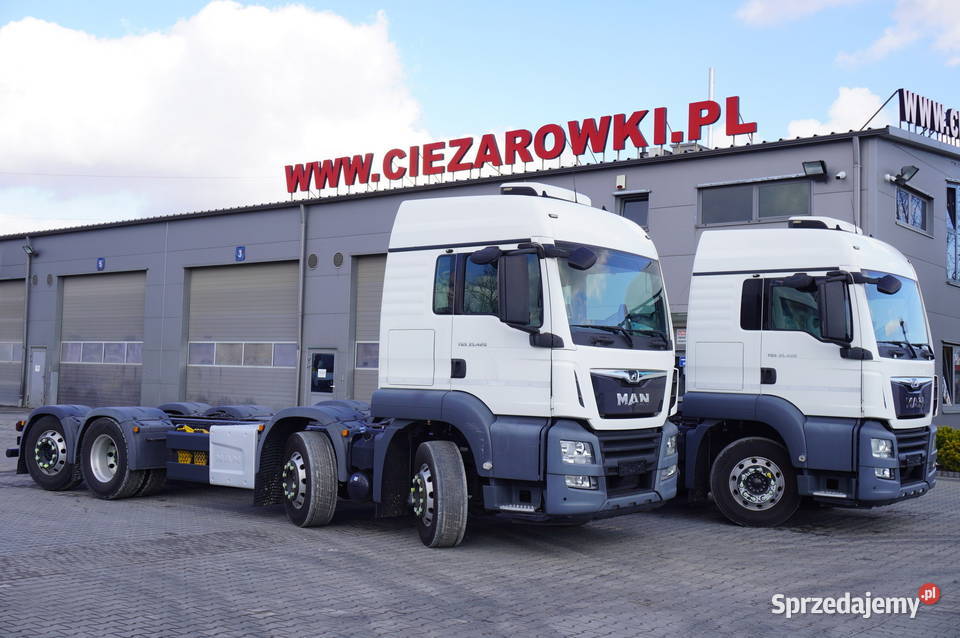 MAN TGS 35420 8x2 Rama 64 m 3 osie skrętne240342 małopolskie