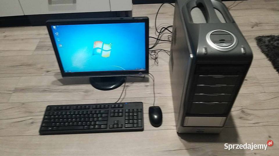 Zestaw komputer monitor PC C2D 8800 GT 4 GB RAM Klasy Core 2 Duo Warszawa