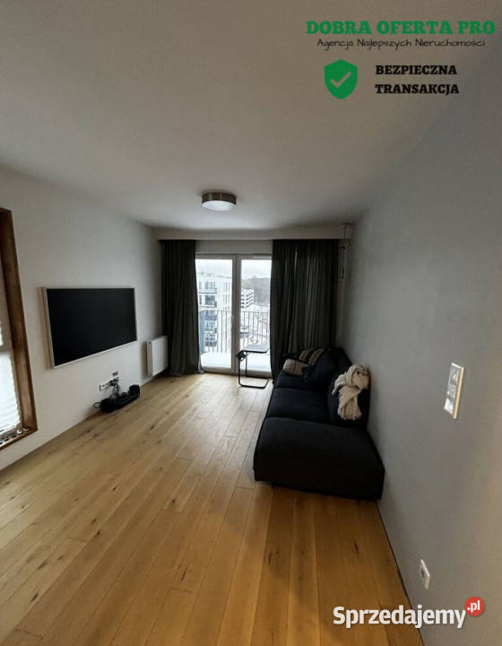 Nowe 3 pokoje z balkonem i 2 parkingami balkon pomorskie Gdańsk