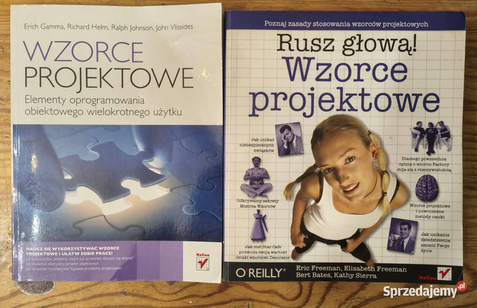 wzorce projektowe Gamma Helm Freeman śląskie Sosnowiec sprzedam