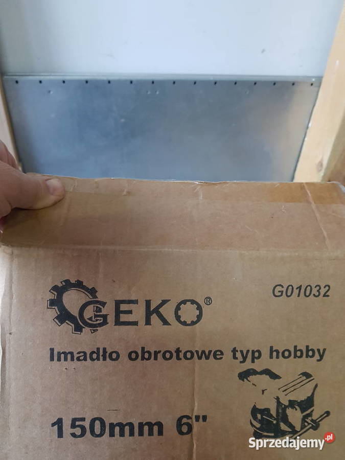 IMADŁO ŚLUSARSKIE 150mm OBROTOWE Z KOWADŁEM GEKO Głogowa