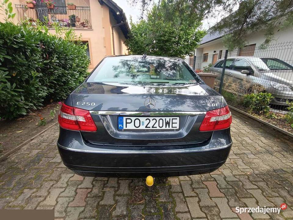 Mercedes Klasa E 250 CDI 204 2009r Rok produkcji 2009