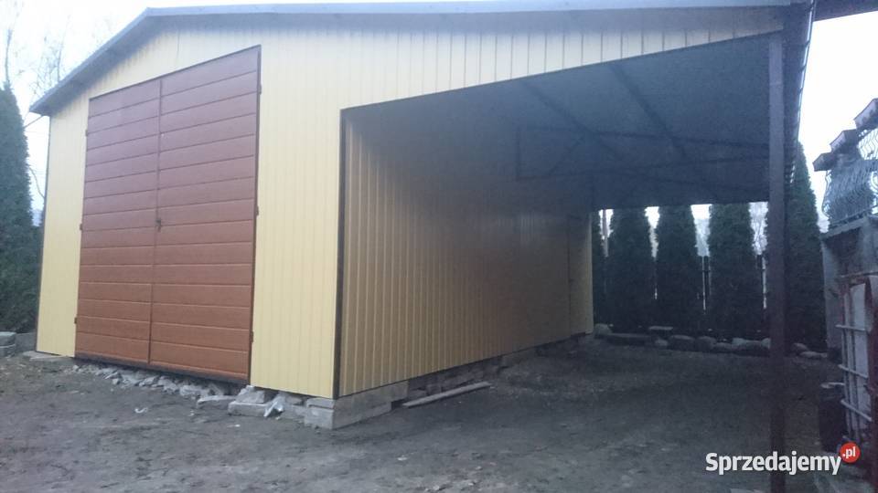 Wysoki Garaż Blaszany BLASZAK MAGAZYN NA MASZYNY Radom