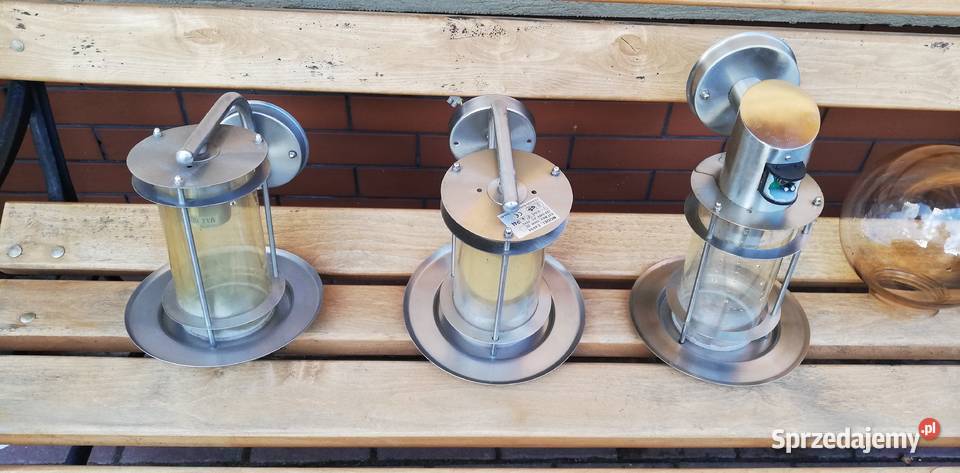 Lampa ogrodowa na zewnątrz ścienna oświetlenie Garwolin