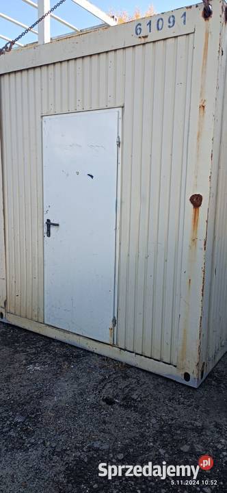Kontener budowlany szatniowy 61091 Kraków do małopolskie Wieliczka
