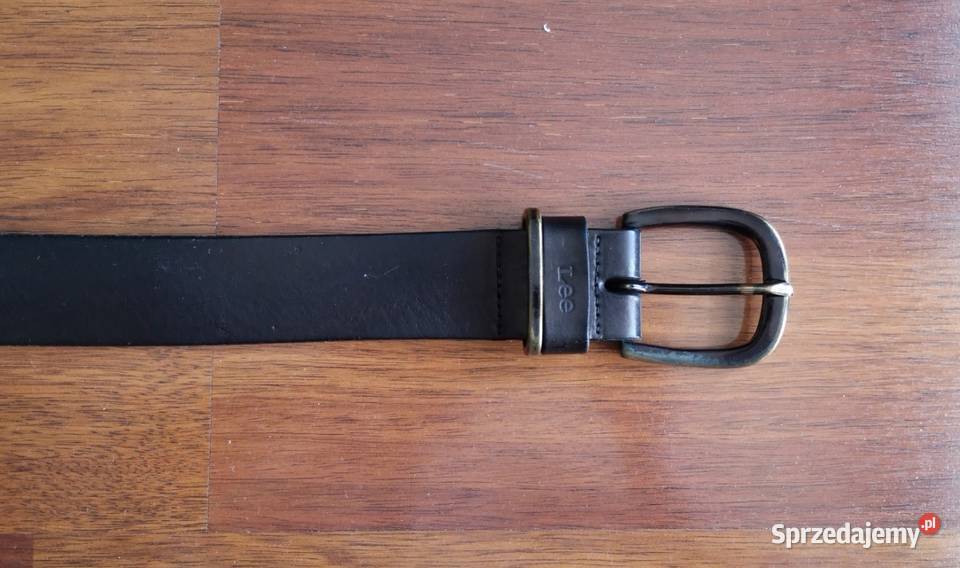Stary skórzany pas Lee lata 9000 śląskie Katowice