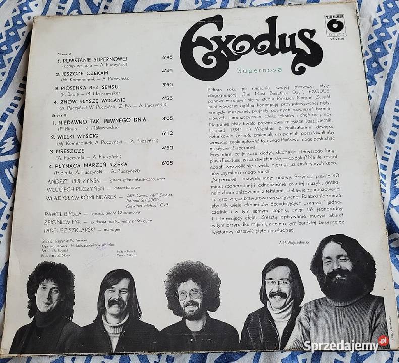 Exodus The Most Beautiful Day Supernowa płyty Chełmno