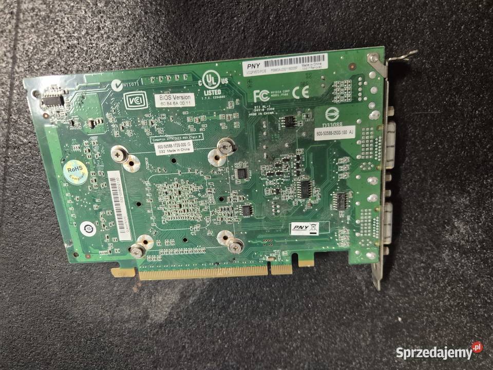 Karta graficzna Nvidia Quadro FX370 256MB Ruda Śląska