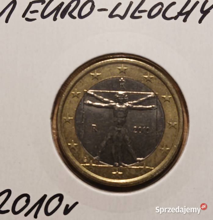 1 Euro Włochy 2010 r wielkopolskie