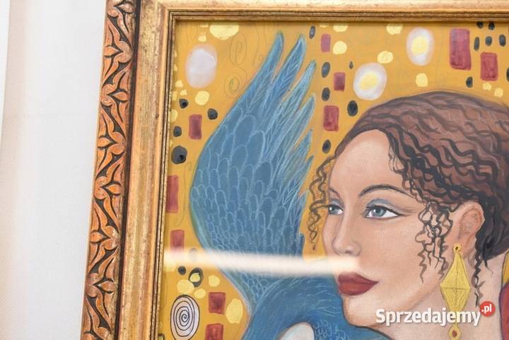 Gustav Klimt Portet Damy z Wachlarzem Stary Kraków