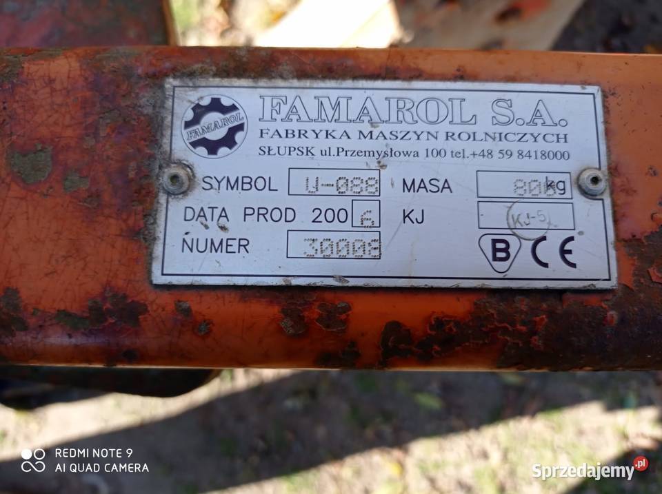 Pług 3x50 nieuszkodzony lubelskie Węglin sprzedam