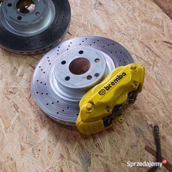 Swap hamulcow brembo 4tlok 335mm mercedes Limanowa
