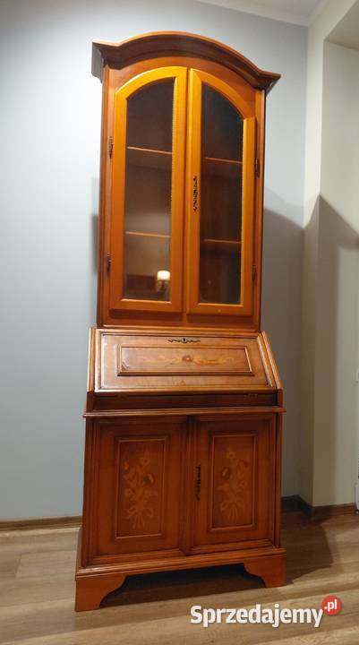 Sekretarzyk Biurko Stylowe z intarsją 244 Byczyna sprzedam