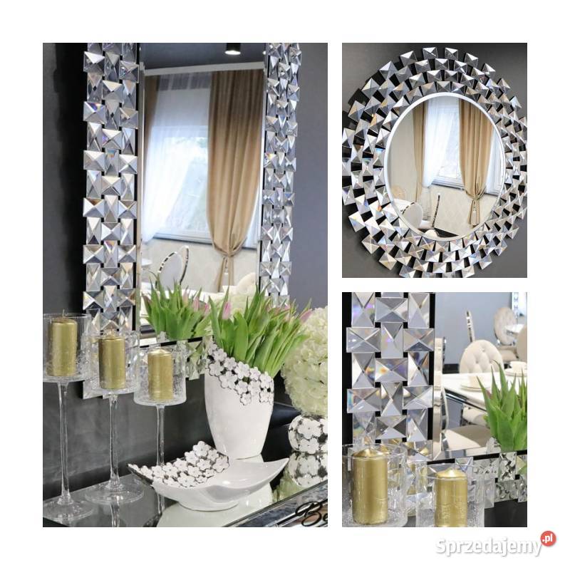 Lustro na ścianę dekoracyjne salon przedpokój Warszawa