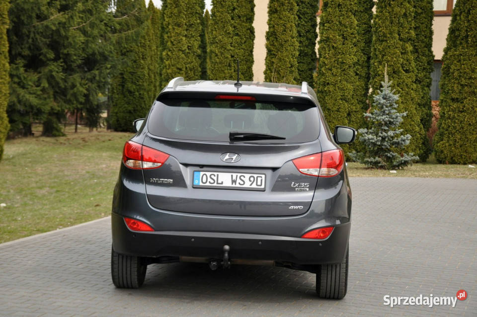 Hyundai ix35 20CRDi1844WDNaviKameraSkóryAutomatI światła do jazdy dziennej mazowieckie Ostrów Mazowiecka
