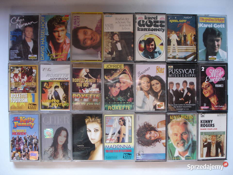 Oryginalne KASETY magnetofonowe kaseta Zielona Góra