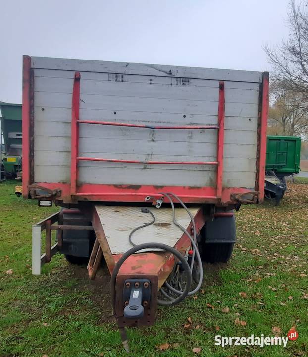 Przyczepa NOPA Tridem tandem 3 stronny wywrot Jastrowie sprzedam