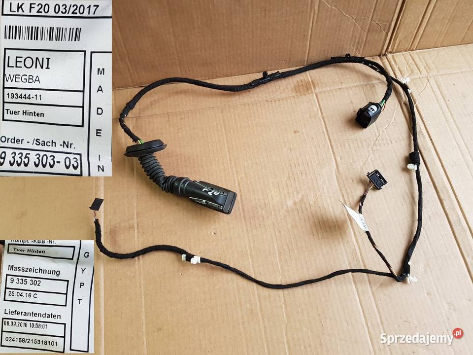 BMW 1 120 F20 f21 LIFT wiązka instalacja Legnica