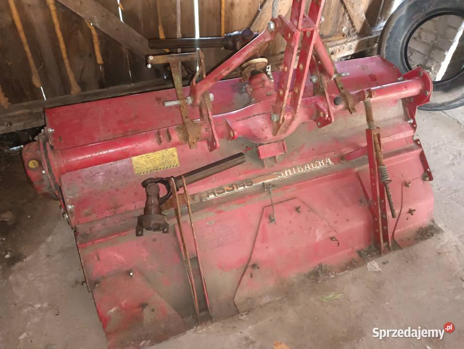 Glebogryzarka shibaura 140 m yanmar iseki kubota Bełchatów