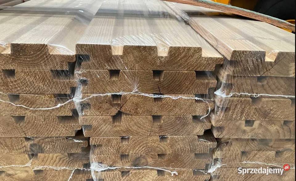 DESKA ELEWACJA THERMO TERMO SOSNA 25X143MM Prusice