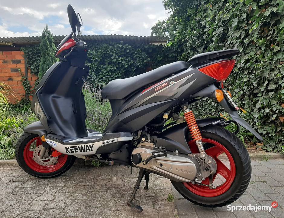 Ładny skuter Keeway RY6 50ccm 2t 2011r 21358 50h 49cm3 Keeway Tuczno