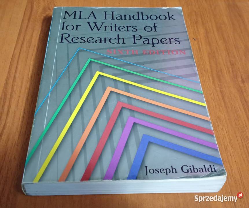MLA handbook for writers of research papers