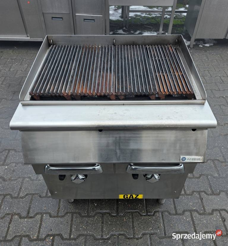 Grill Lava Gazowy Podwójny MARENO Moc 15 kW Nowe Skalmierzyce