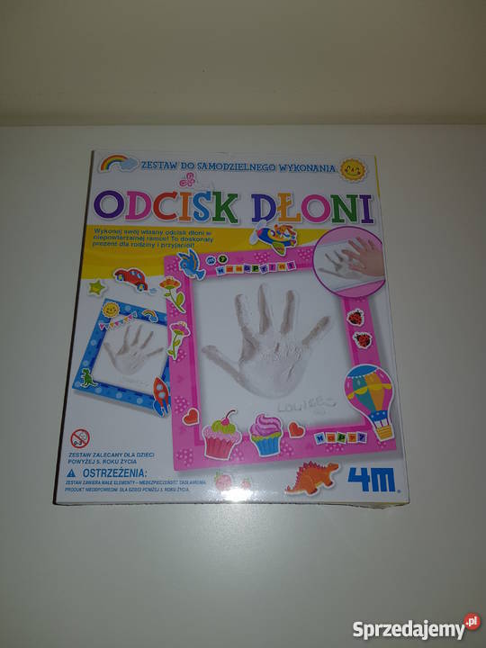 Nowy 4M odcisk dłoni zestaw kreatywny mazowieckie