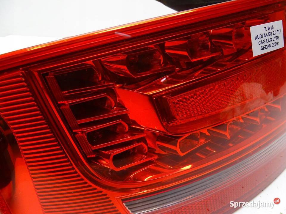 LAMPA LEWY TYŁ LEWA TYLNA 8K5945095B AUDI A4 B8
