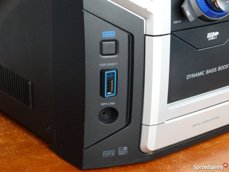 Wieża Philips z USB mp3 RDS sprawna WYSYŁKA Jasło