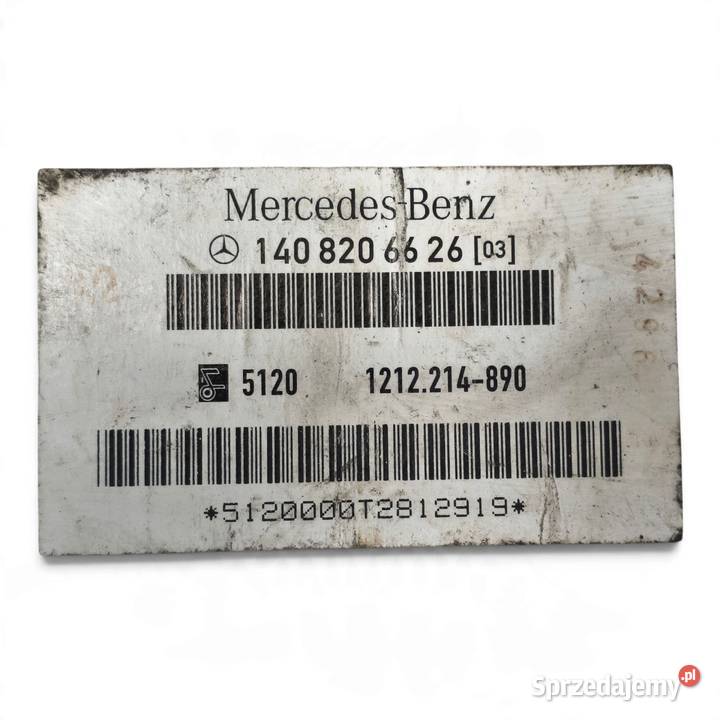 MODUŁ ALARMU Mercedes W140 1408206626 1212214890 Chełm