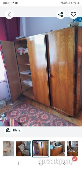 Szafa trzydrzwiowa solidna stara bieliźniarka Rzeszów